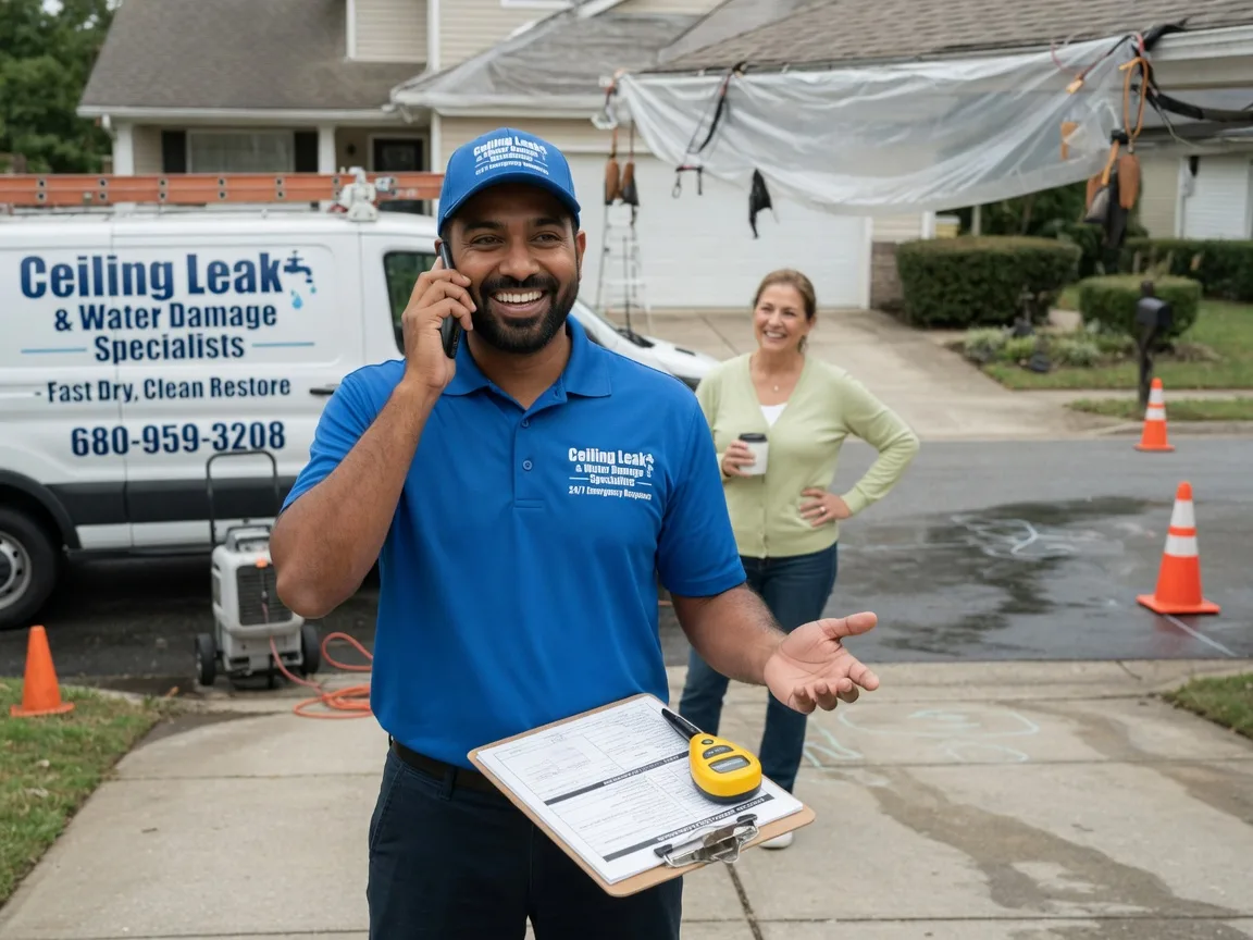 Ceiling Leak Cleanup Hartleton, PA FAQs